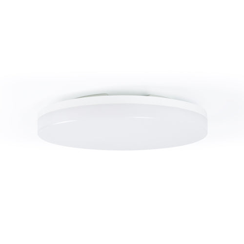 Tri-proof CCT LED ceiling light with motion sensor - 24W - Ø28cm - IP65