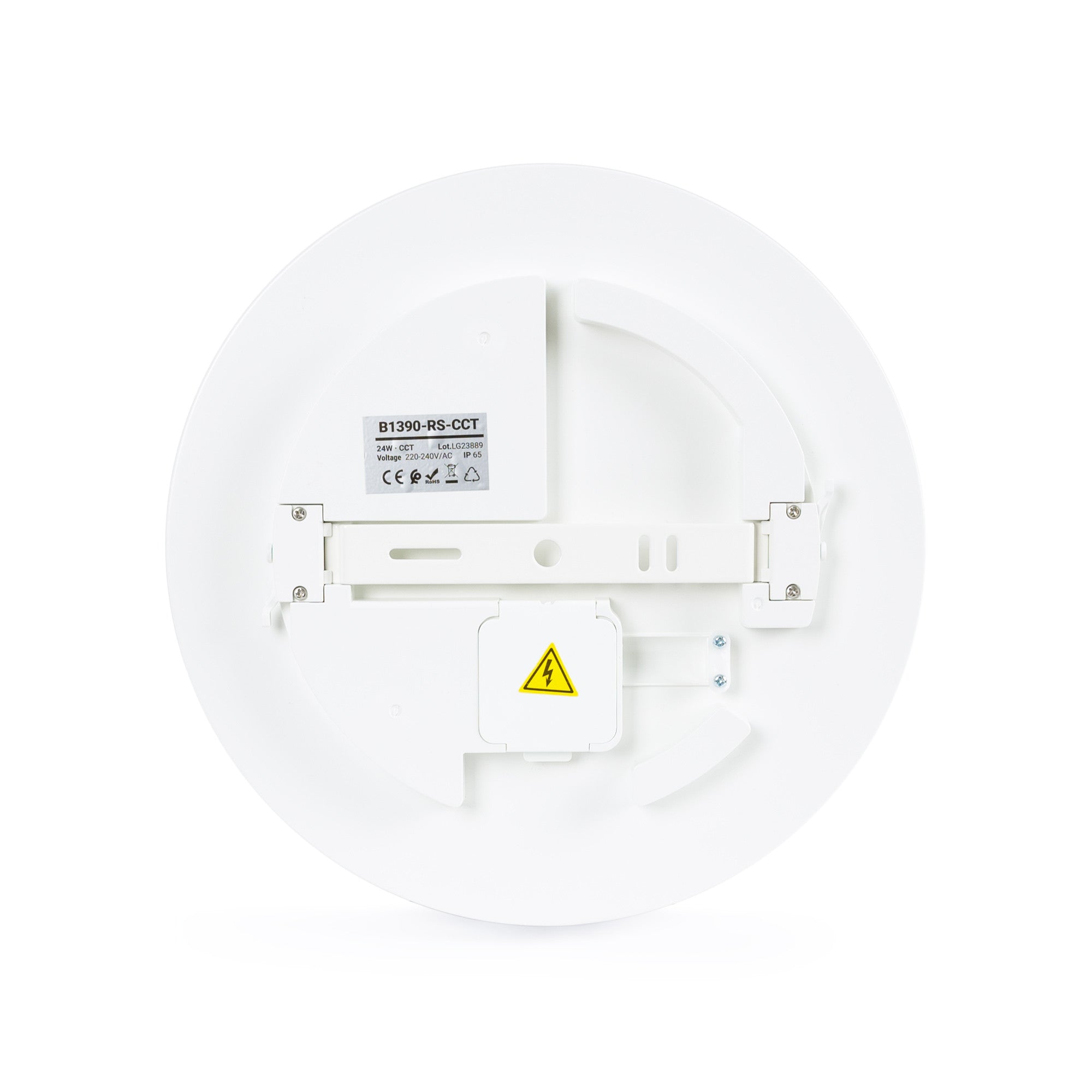 Plafón LED estanco CCT con sensor de movimiento por microondas - 24W - Ø28cm - IP65 (12)