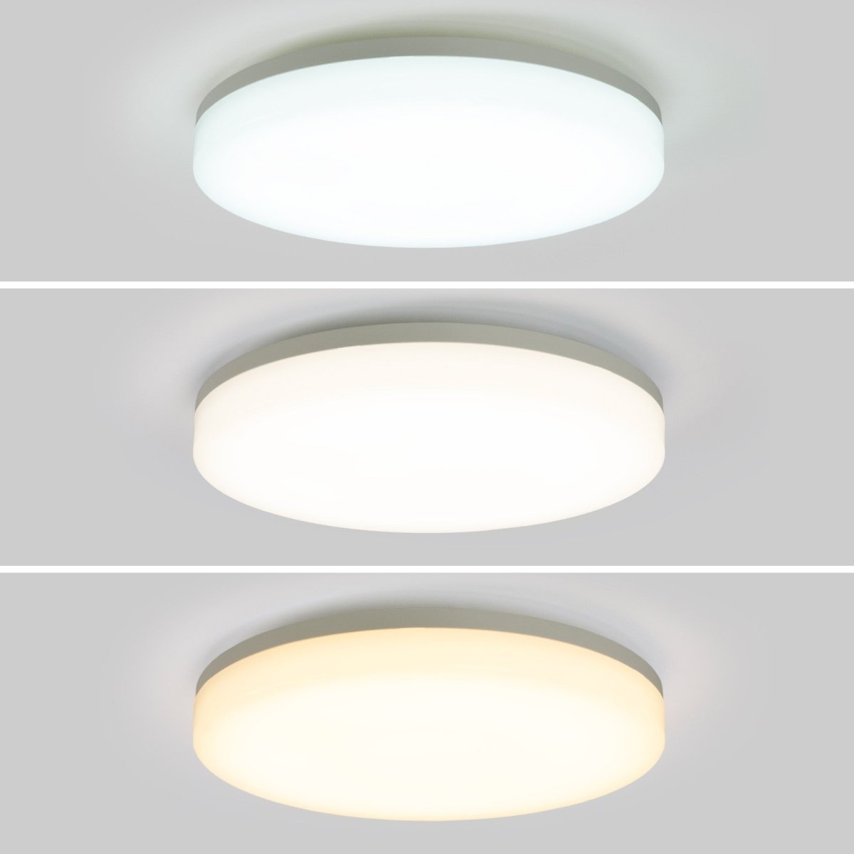 Plafón LED estanco CCT con sensor de movimiento por microondas - 24W - Ø28cm - IP65 - Barcelona Led-