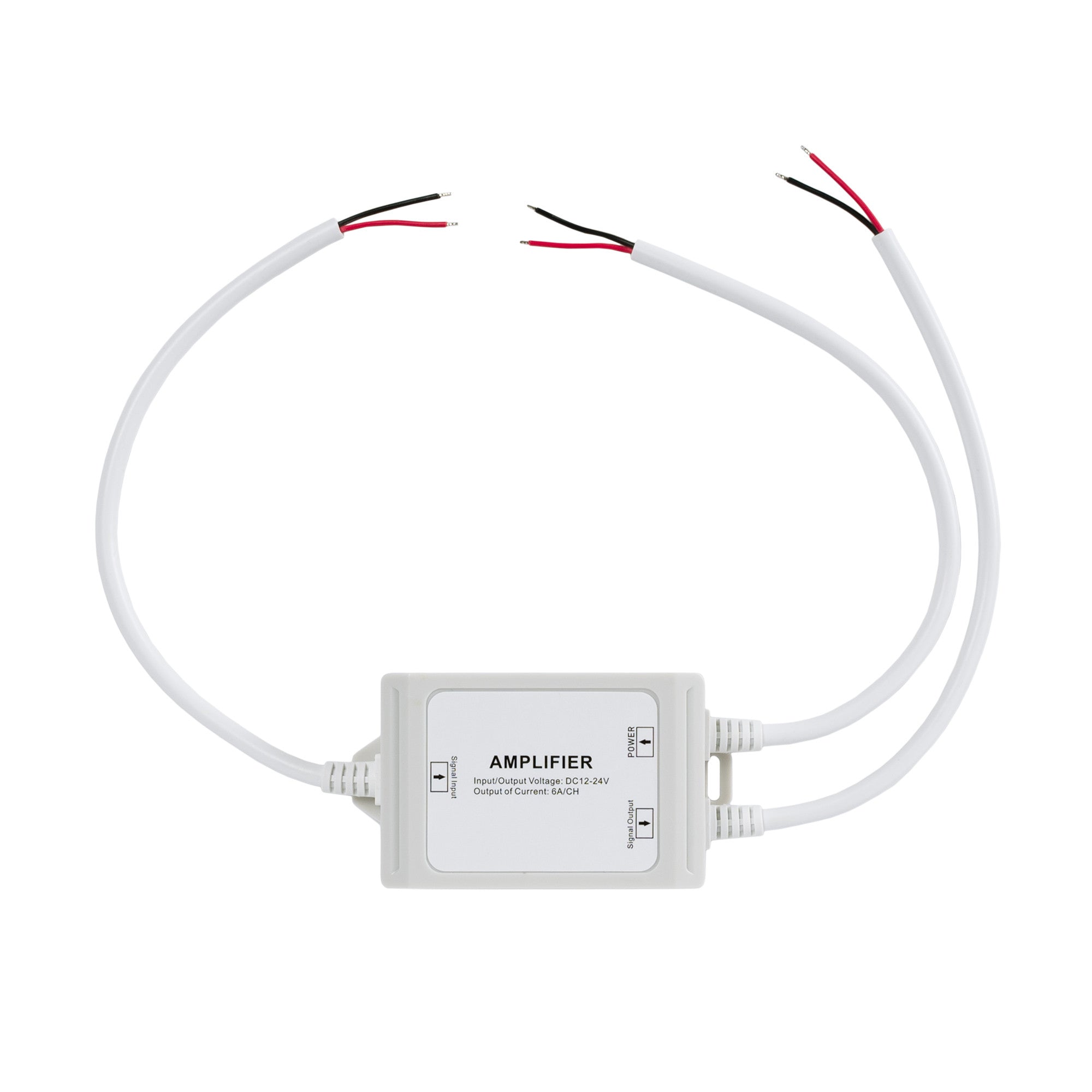 Amplificador de señal / Repetidor monocolor estanco 12-24V DC - 6A/canal - IP67