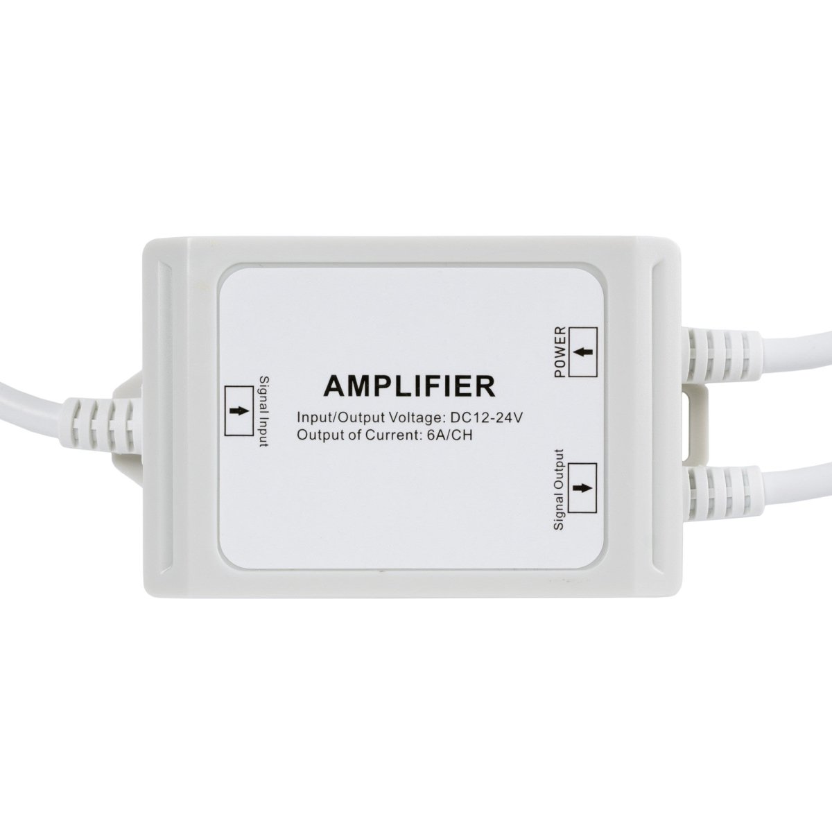 Amplificador de señal / Repetidor monocolor estanco 12-24V DC - 6A/canal - IP67 - Barcelona Led-