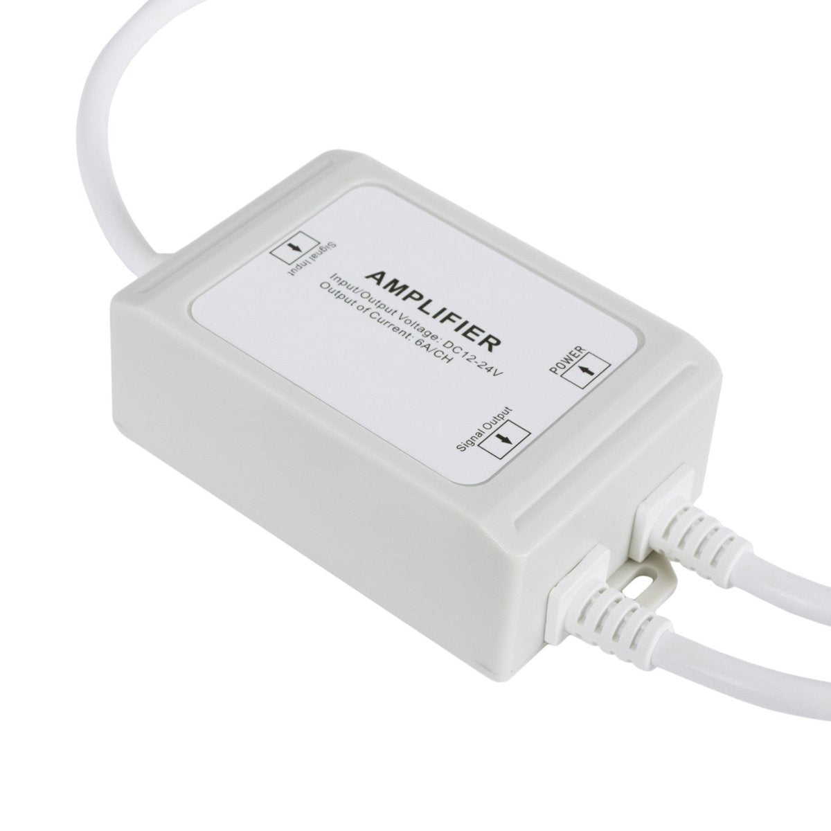 Amplificador de señal / Repetidor monocolor estanco 12-24V DC - 6A/canal - IP67 - Barcelona Led-