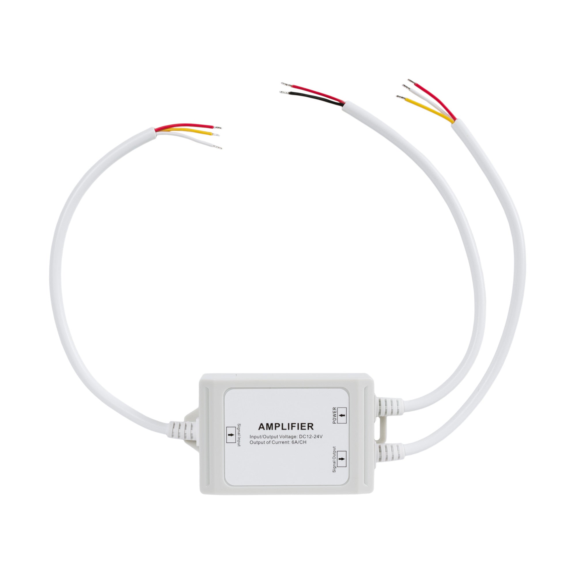 Amplificador de señal / Repetidor CCT estanco 12-24V DC - 6A/canal - IP67