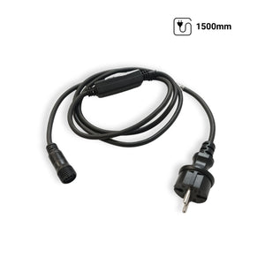 Cortina de luces LED - 1,5m x 90cm - 100 luces - Blanco cálido (14)