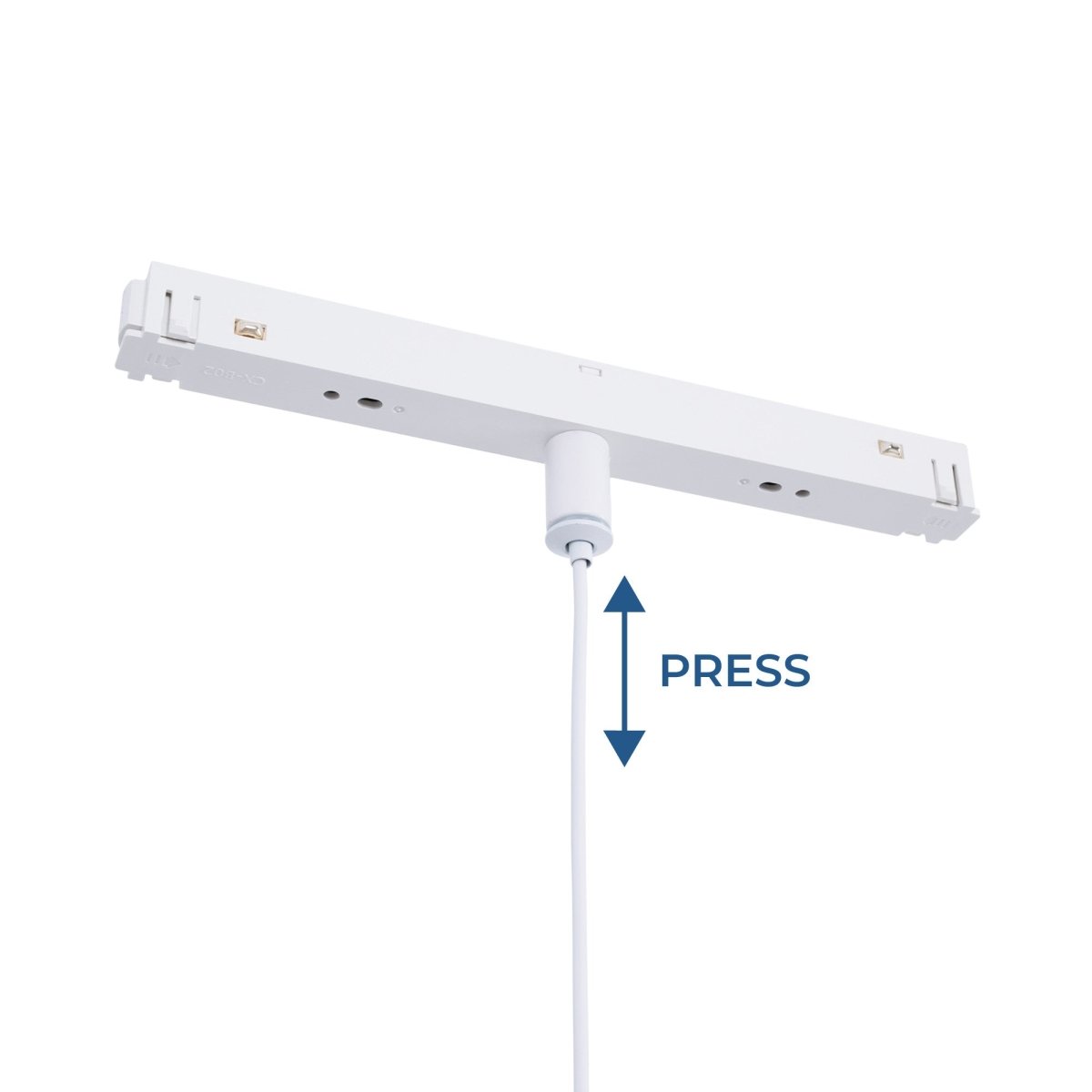 Foco de suspensión LED para carril magnético 48V - 8W - Barcelona Led-
