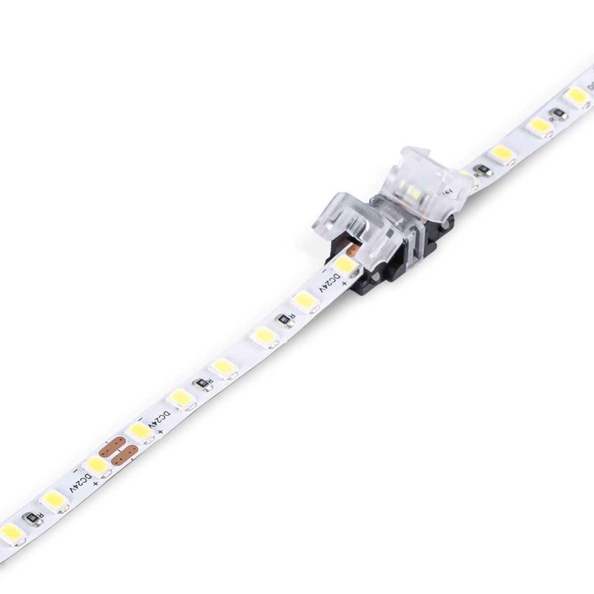 Conector Hippo monocolor SMD Tira a Tira - PCB 5mm - 2 pines - IP20 - Máx. 24V - Barcelona Led-Accesorios