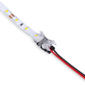 Conector Hippo monocolor SMD Tira a Cable - PCB 8mm - 2 pines - IP20 - Máx. 24V 2