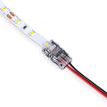 Conector Hippo monocolor SMD Tira a Cable - PCB 8mm - 2 pines - IP20 - Máx. 24V 5