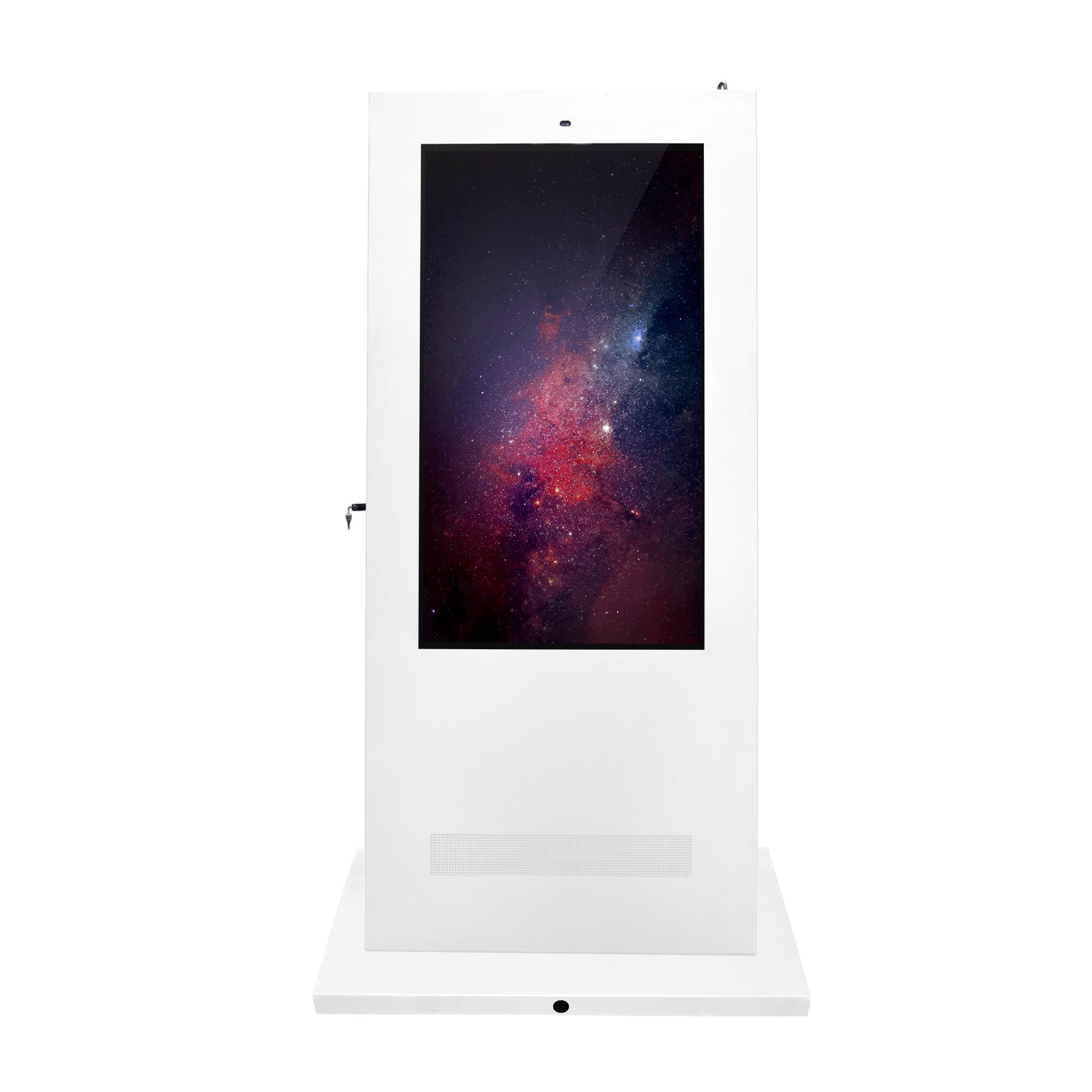 Tótem publicitario exterior pantalla LCD 55"- Doble cara - Táctil - Android- Blanco (7)