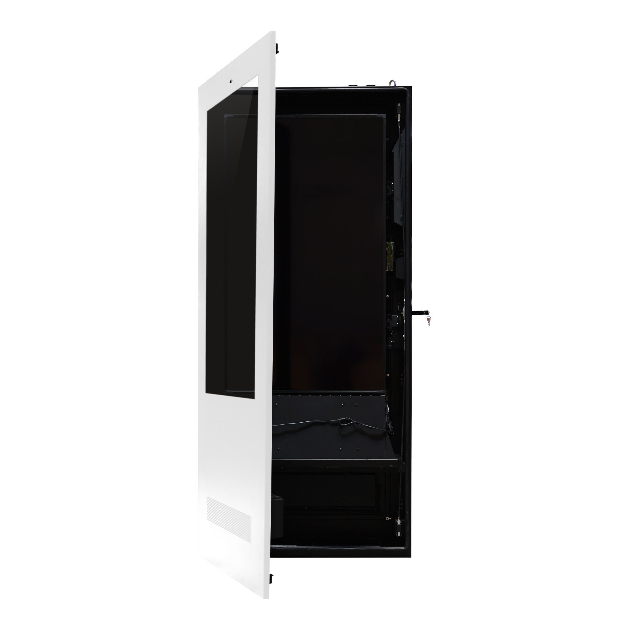 Tótem publicitario exterior pantalla LCD 55"- Doble cara - Táctil - Android- Blanco (8)