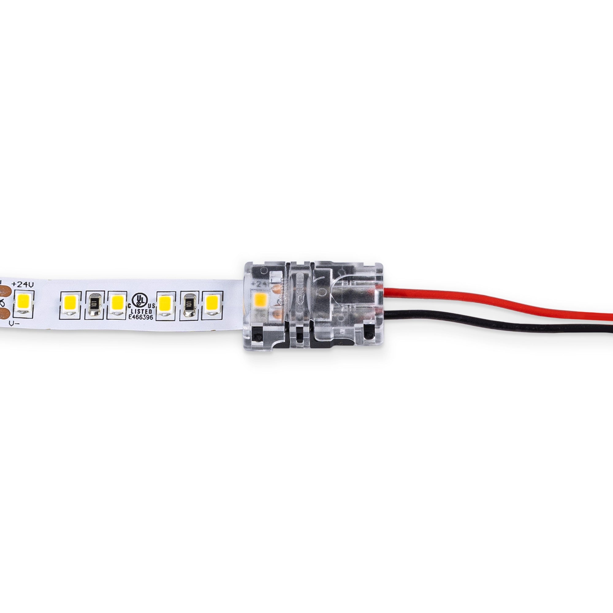 Conector Hippo monocolor SMD Tira a Cable - PCB 10mm - 2 pines - IP20 - Máx. 24V (2)