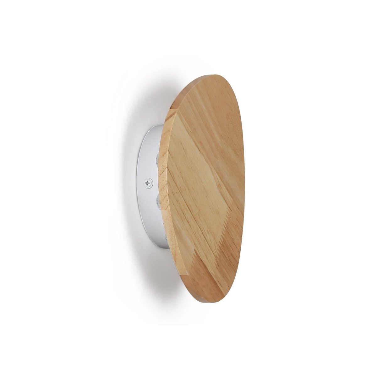 Aplique de pared madera "Eclipse 3" 8W - Luz cálida - Barcelona Led-Decoración