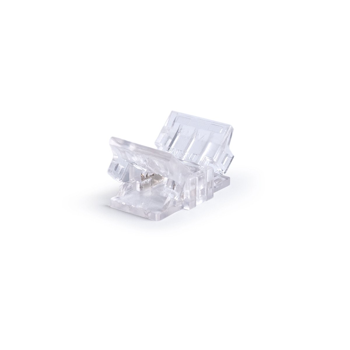 Conector Hippo monocolor COB Tira a Tira - PCB 8mm - 2 pines - IP20 - Máx. 24V - Barcelona Led-Accesorios