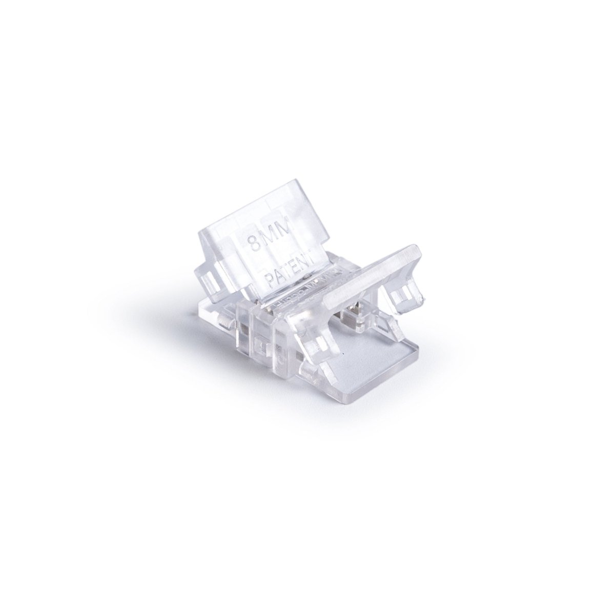 Conector Hippo monocolor COB Tira a Tira - PCB 8mm - 2 pines - IP20 - Máx. 24V - Barcelona Led-Accesorios