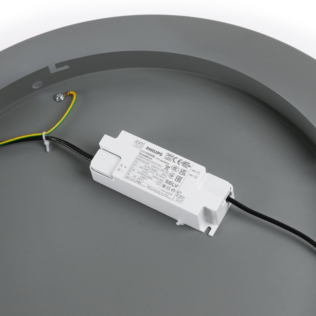 Plafón LED techo 36W - CCT - Driver Philips - ø50cm - IP20 - Barcelona Led-
