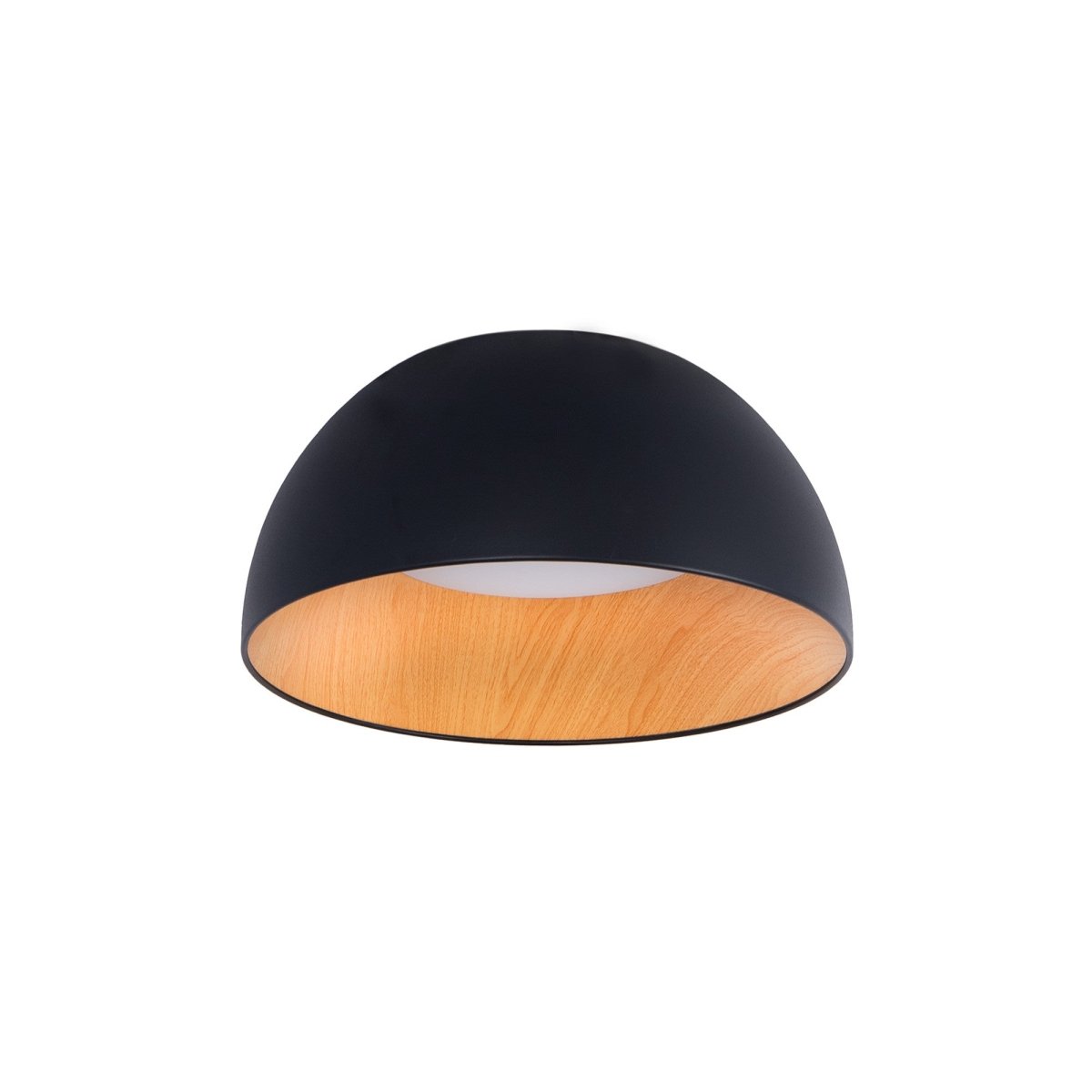 Lámpara de techo LED CCT 12W - Efecto madera - ø35cm - Barcelona Led-Decoración