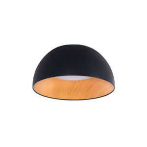 Lámpara de techo LED CCT 12W - Efecto madera - ø35cm (11)