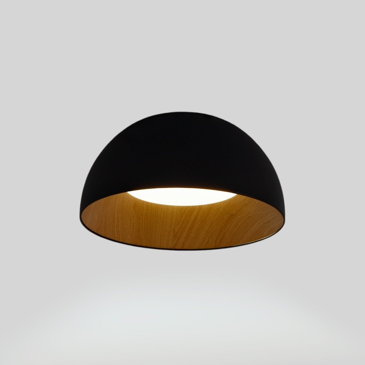 Lámpara de techo LED CCT 12W - Efecto madera - ø35cm - Barcelona Led-Decoración