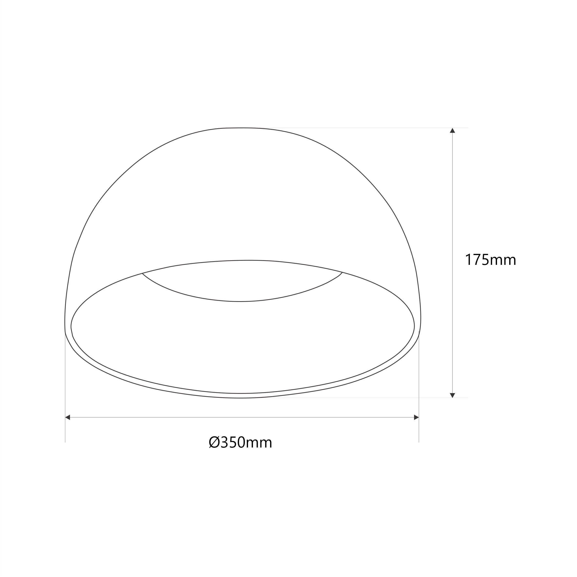 Lámpara de techo LED CCT 12W - Efecto madera - ø35cm (22)