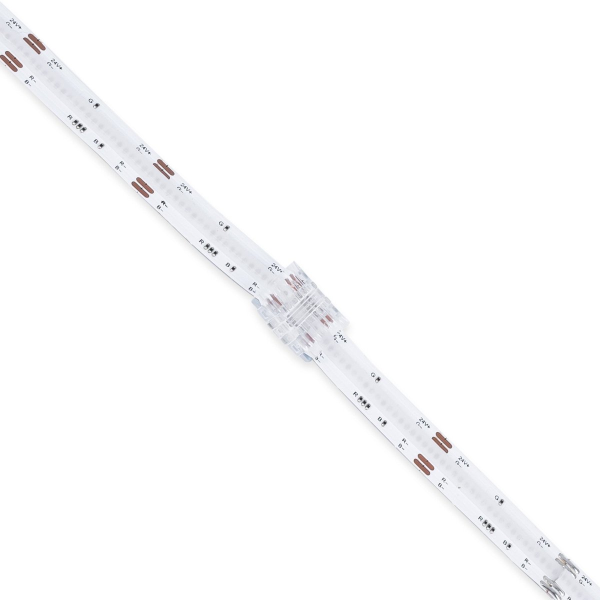 Conector Hippo RGB COB Tira a Tira - PCB 10mm - 4 pines - IP20 - Máx. 24V - Barcelona Led-Accesorios