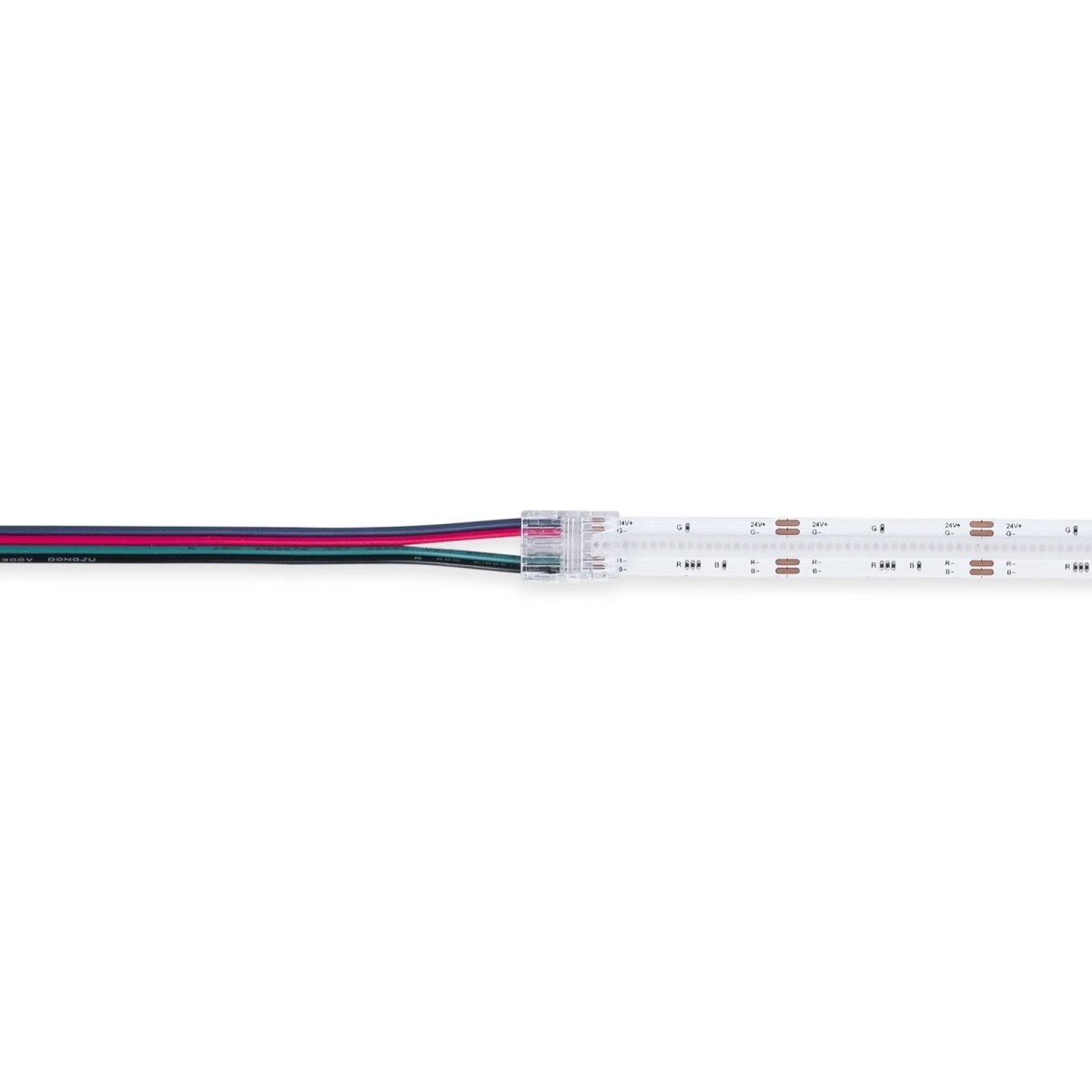Conector Hippo Tira RGB COB a Controlador - PCB 10mm - 4 pines - IP20 - Máx. 24V - Barcelona Led-Accesorios