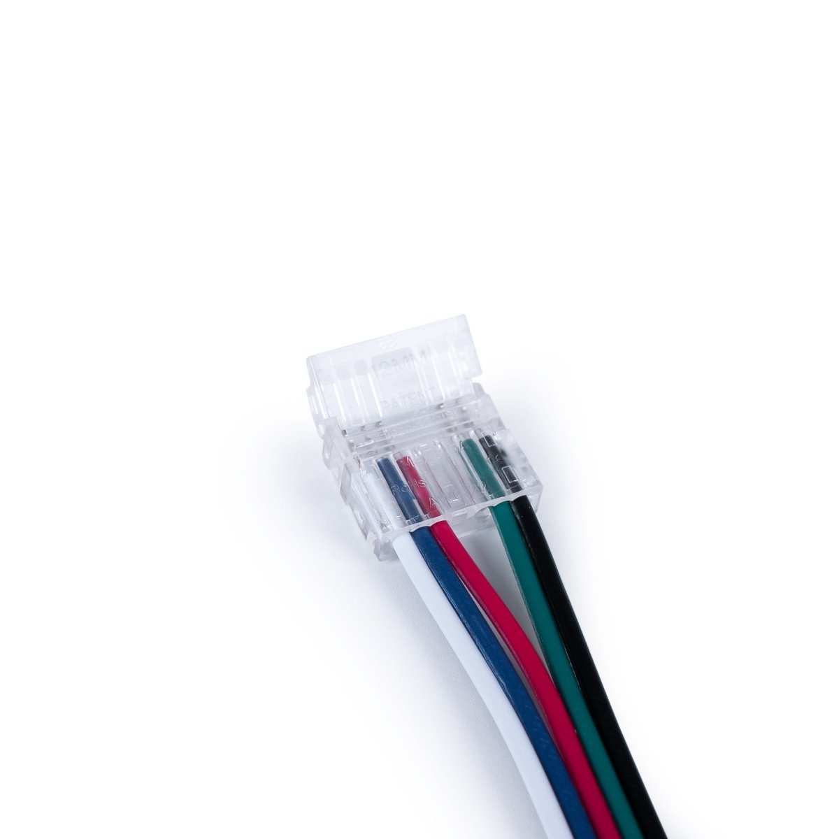 Conector Hippo RGBW COB Tira a Controlador - PCB 12mm - 5 pines - IP20 - Máx. 24V - Barcelona Led-Accesorios
