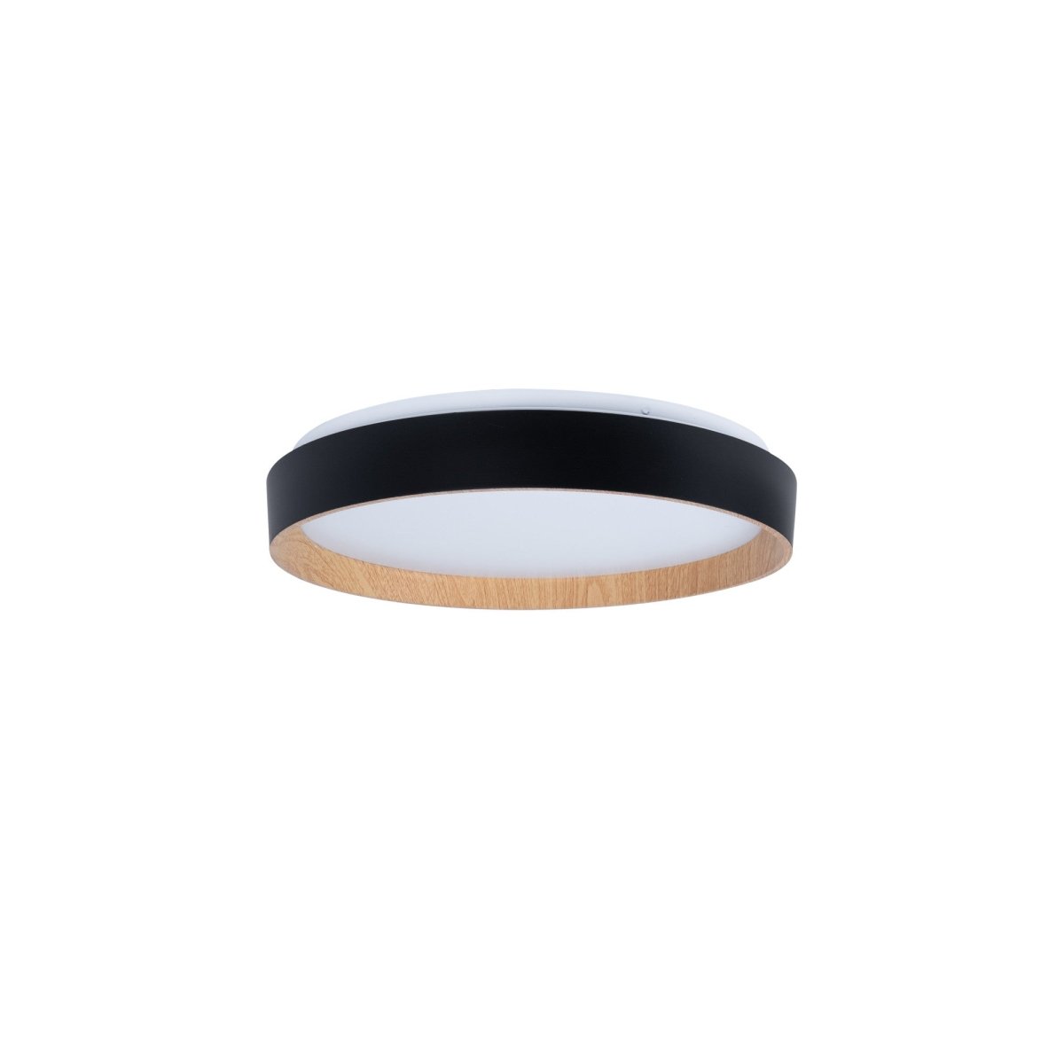 Lámpara de techo LED tipo plafón CCT 24W - Efecto madera - Ø40cm - Barcelona Led-