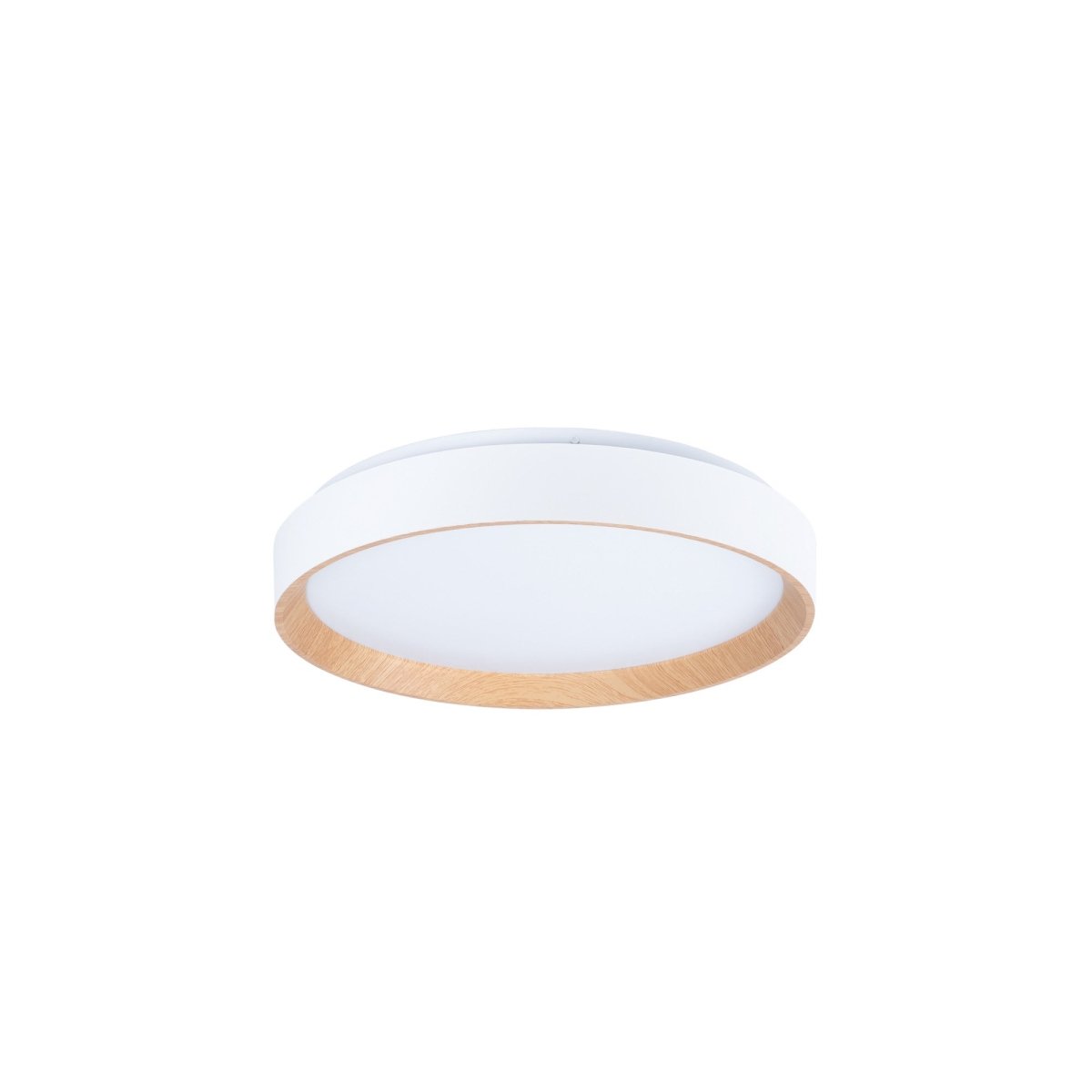 Lámpara de techo LED tipo plafón CCT 24W - Efecto madera - Ø40cm - Barcelona Led-