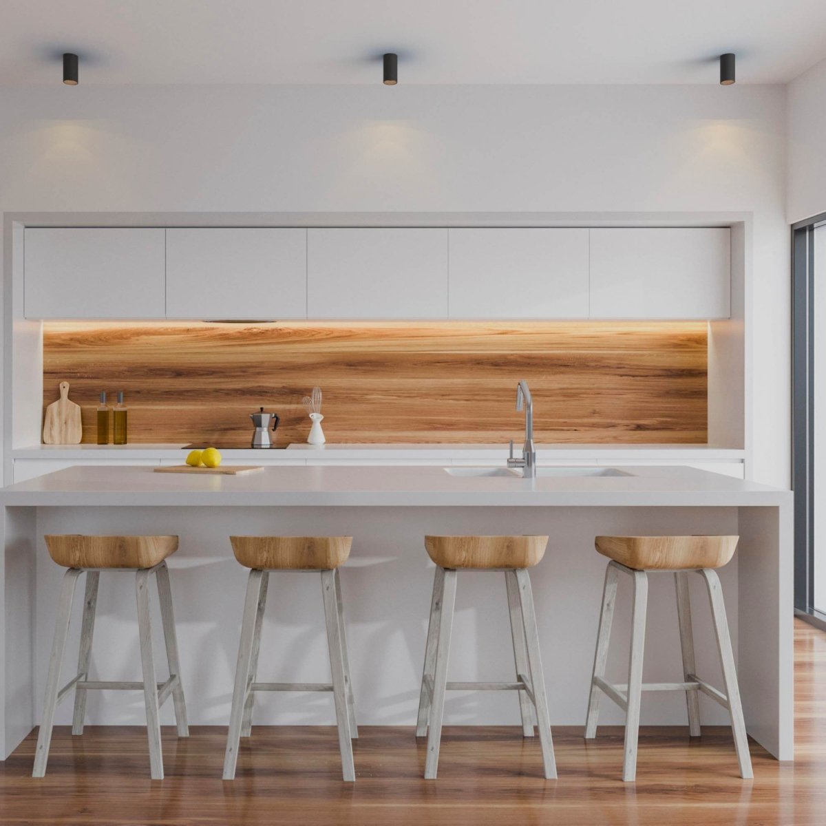Aplique de techo aluminio "Sandy" - GU10 - Barcelona Led-Decoración