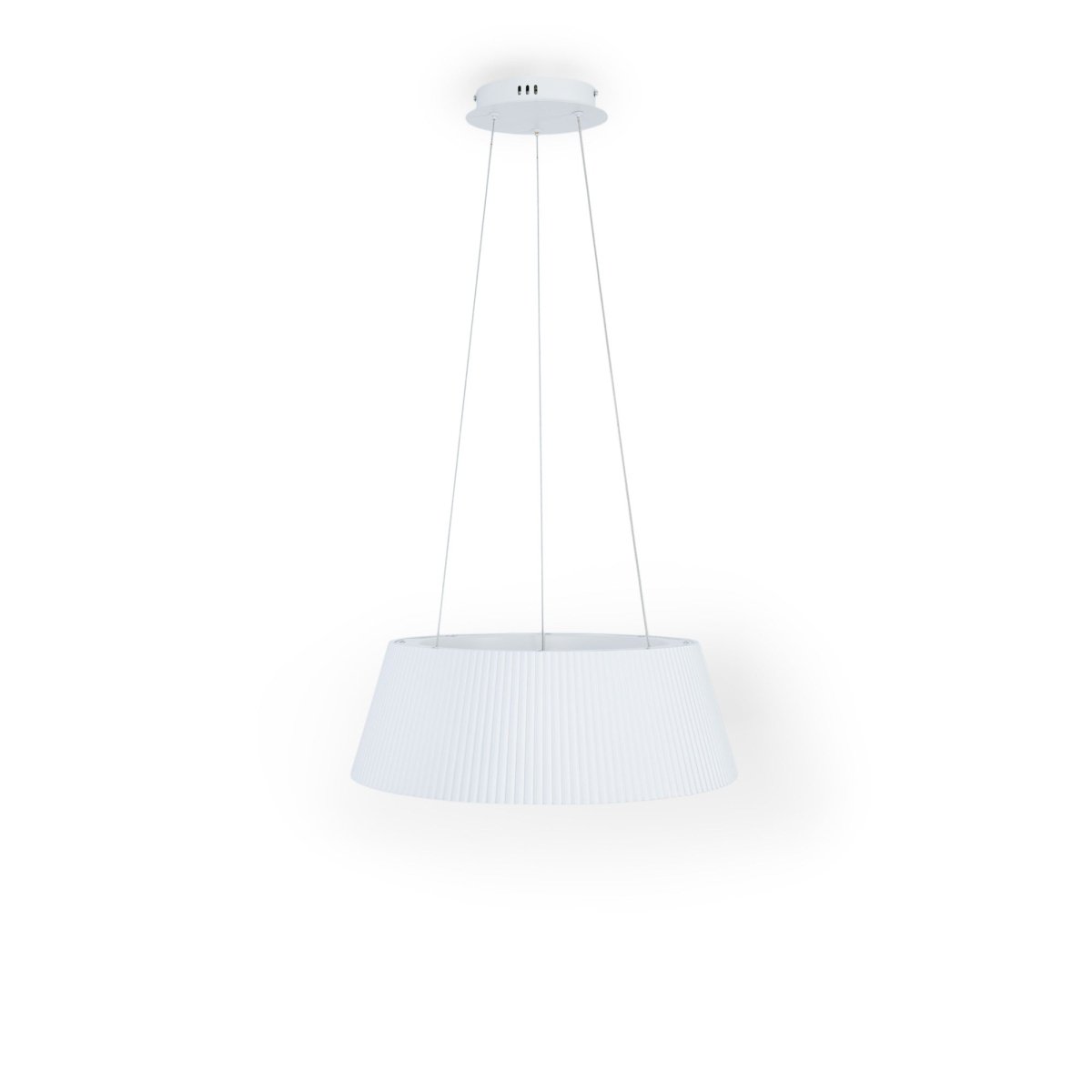 Lámpara colgante LED CCT 24W - Efecto madera - ø46cm - Barcelona Led-Decoración