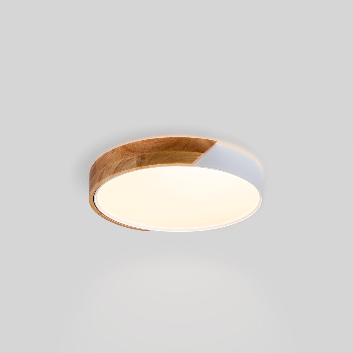 Plafón LED techo CCT 24W - Madera y Policarbonato - ø40cm - IP22 - Barcelona Led-