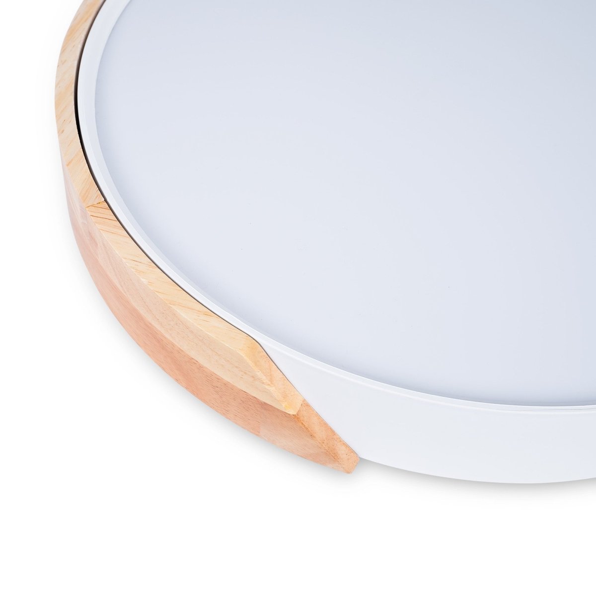 Plafón LED techo CCT 36W - Madera y Policarbonato- ø50cm - IP22 - Barcelona Led-