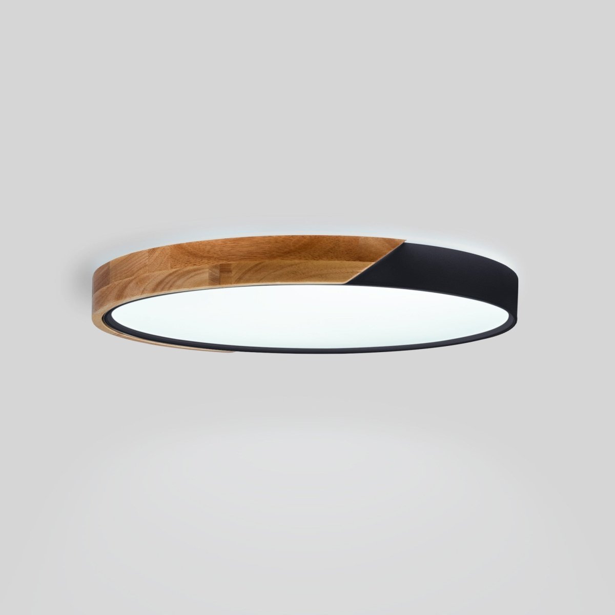 Plafón LED techo CCT 36W - Madera y Policarbonato- ø50cm - IP22 - Barcelona Led-