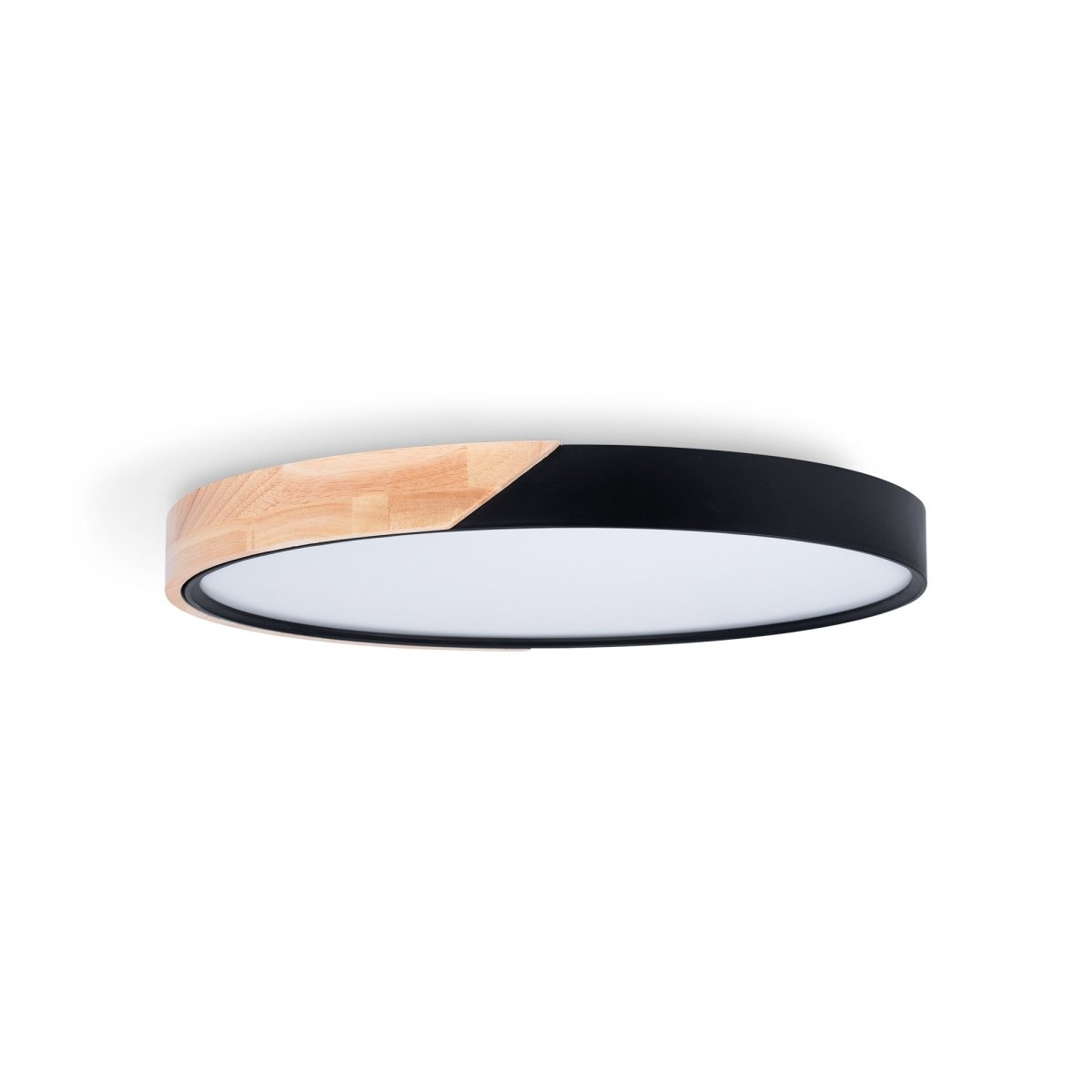 Plafón LED techo CCT 36W - Madera y Policarbonato- ø50cm - IP22 - Barcelona Led-