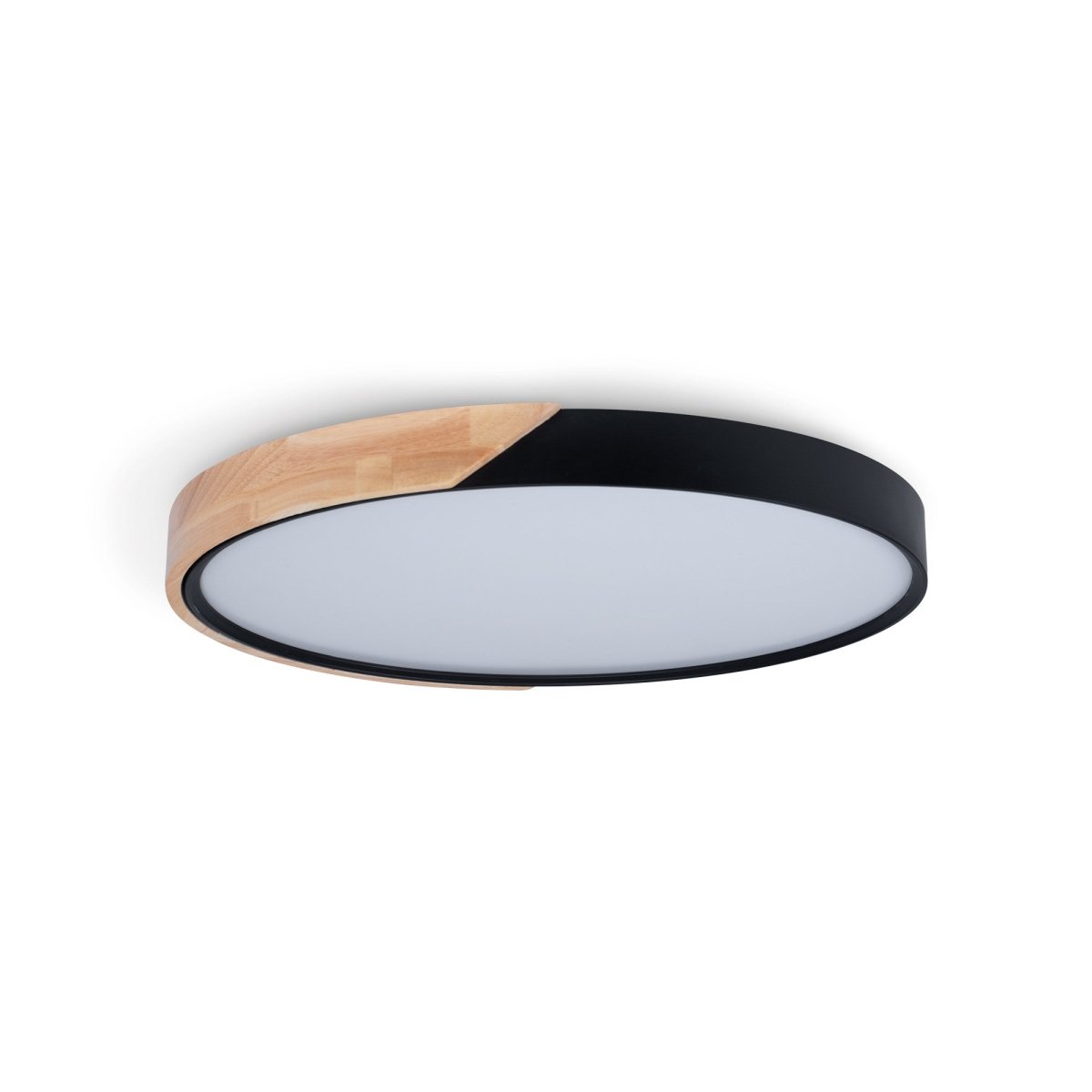 Plafón LED techo CCT 36W - Madera y Policarbonato- ø50cm - IP22 - Barcelona Led-