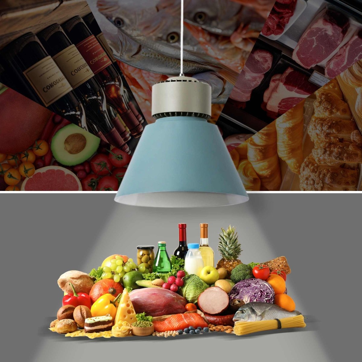 Campana LED comercial 36W - 4300K - CRI95 - Driver KeGu - Barcelona Led-