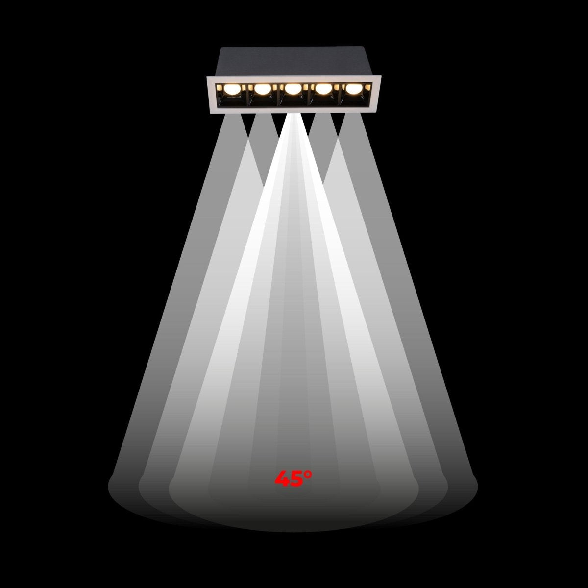 Foco lineal LED empotrable 10W - Chip OSRAM - UGR18 - CRI90 - Barcelona Led-