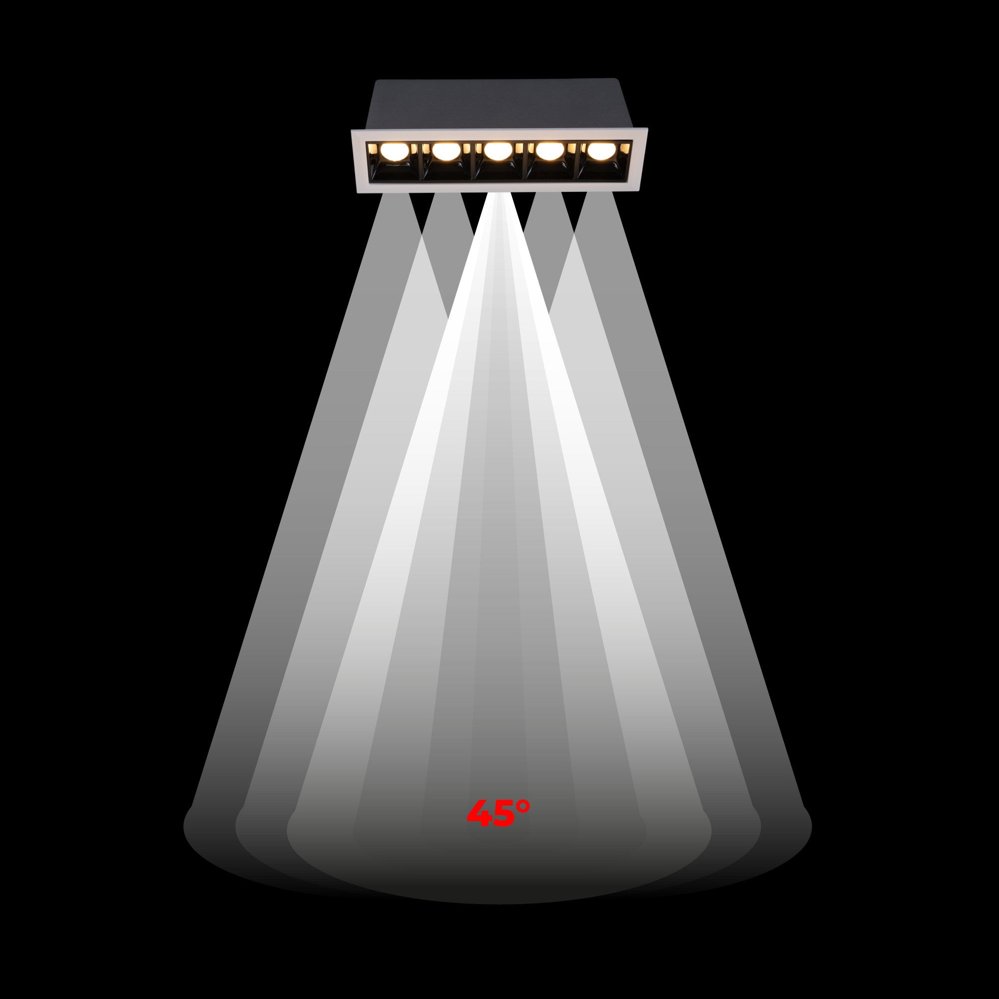 Foco lineal LED empotrable 10W - Chip OSRAM - UGR18 - CRI90 (42)