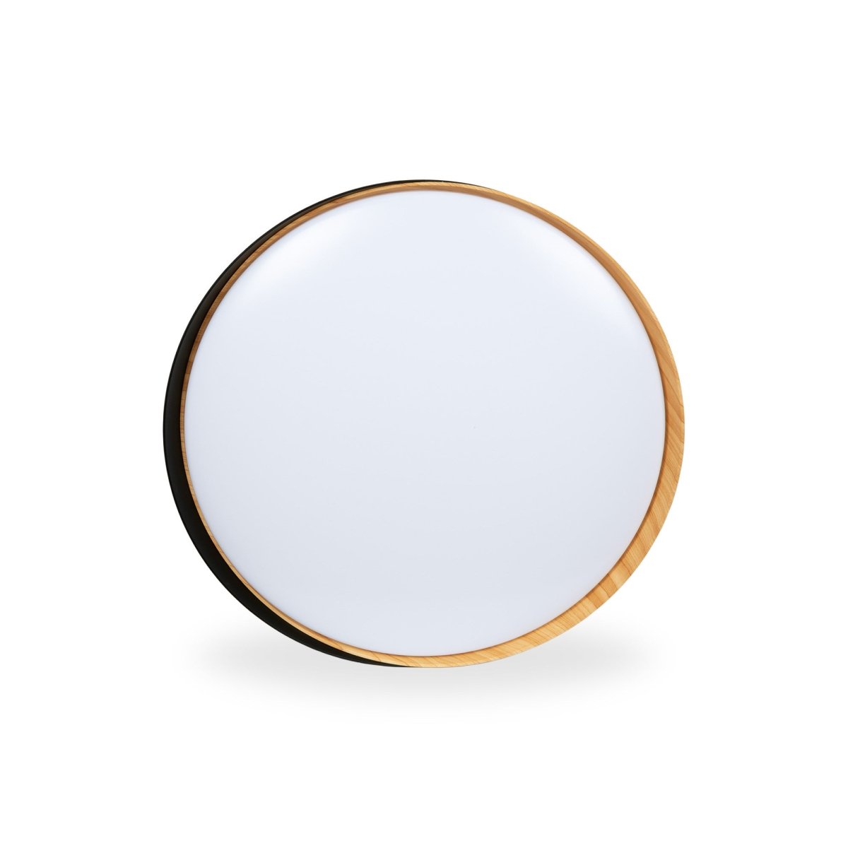 Lámpara de techo LED tipo plafón CCT 24W - Efecto madera - ø40cm - IP22 - Barcelona Led-