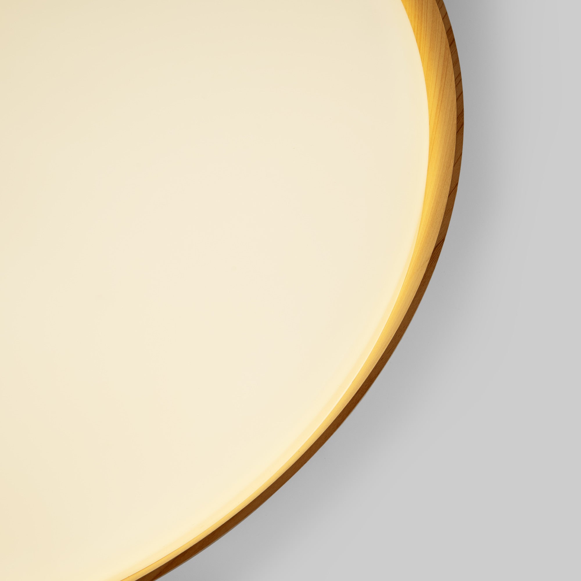 Lámpara de techo LED tipo plafón CCT 36W - Efecto madera - ø50cm - IP22 (9)