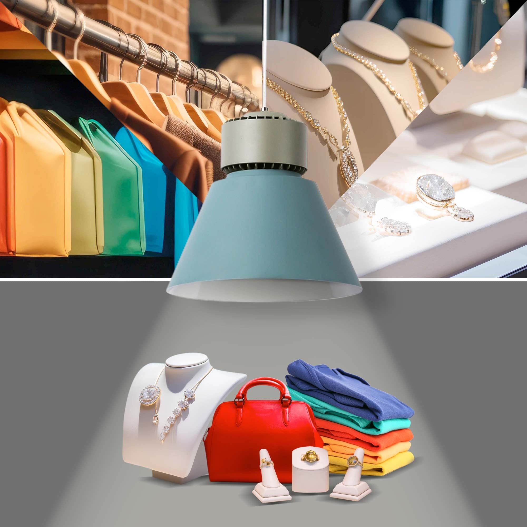 Campana LED comercial 36W - 4300K - CRI95 - Driver KeGu (16)