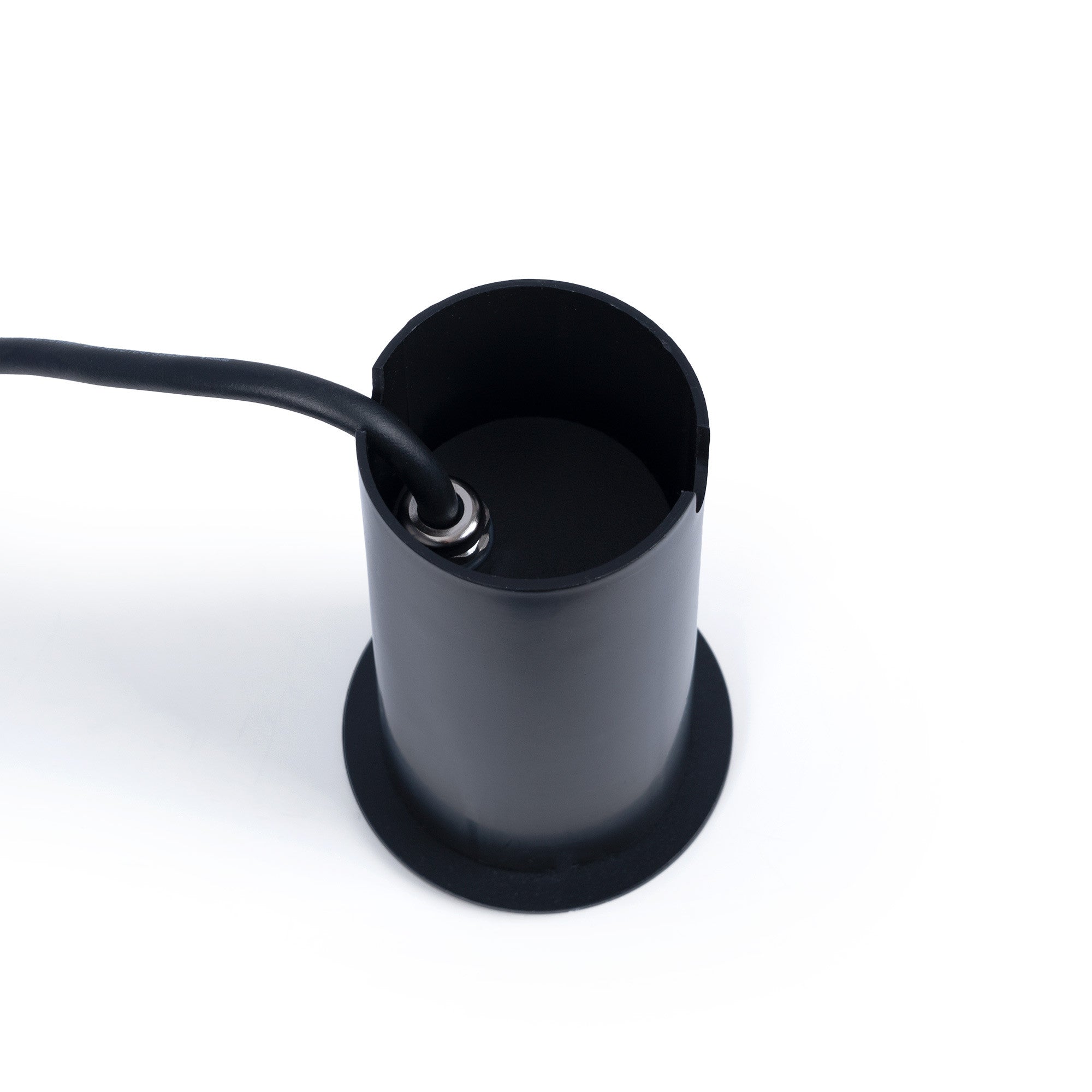 Baliza LED empotrable en suelo 10W - Blanco cálido - IP67 - Color Negro (13)