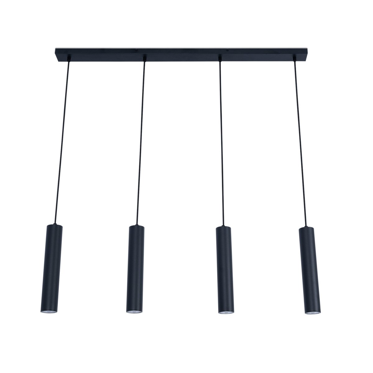 Lámpara colgante minimalista cuádruple "Bila 4" - GU10 - Barcelona Led-Decoración