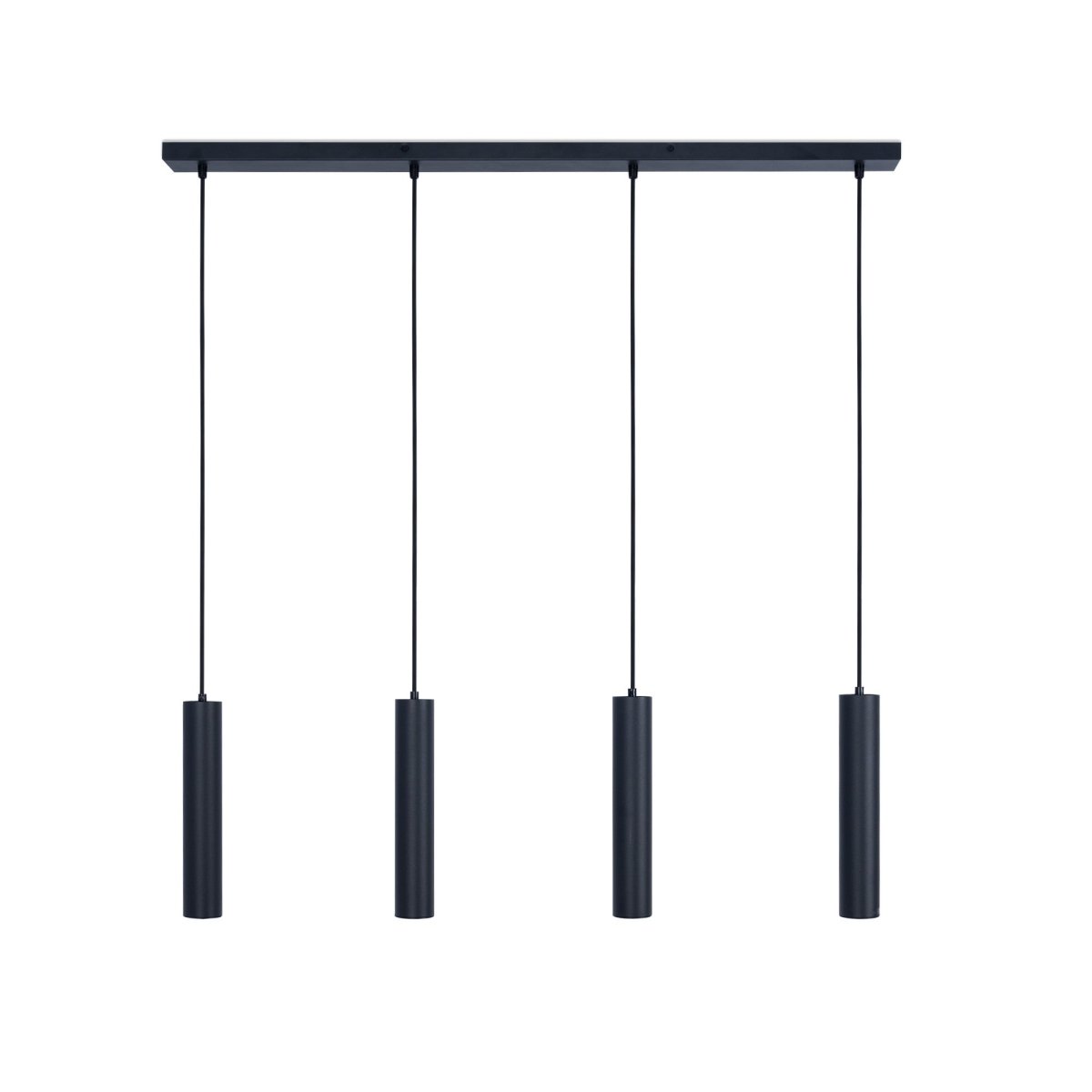 Lámpara colgante minimalista cuádruple "Bila 4" - GU10 - Barcelona Led-Decoración