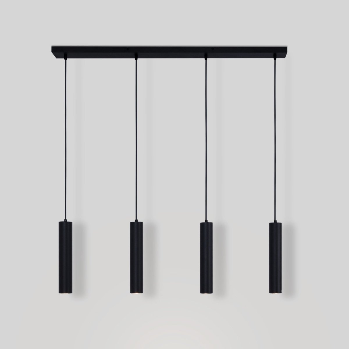 Lámpara colgante minimalista cuádruple "Bila 4" - GU10 - Barcelona Led-Decoración