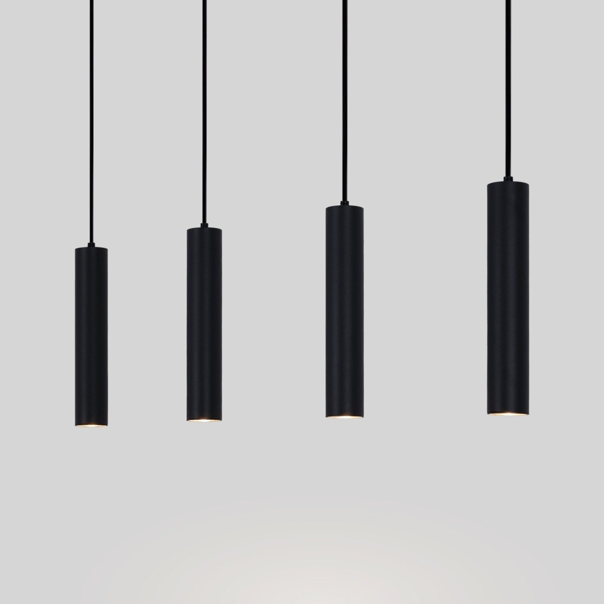 Lámpara colgante minimalista cuádruple "Bila 4" - GU10 - Barcelona Led-Decoración