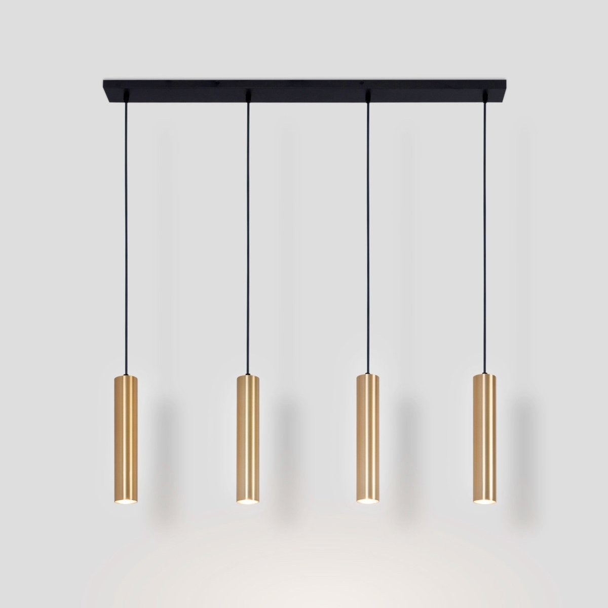 Lámpara colgante minimalista cuádruple "Bila 4" - GU10 - Barcelona Led-Decoración