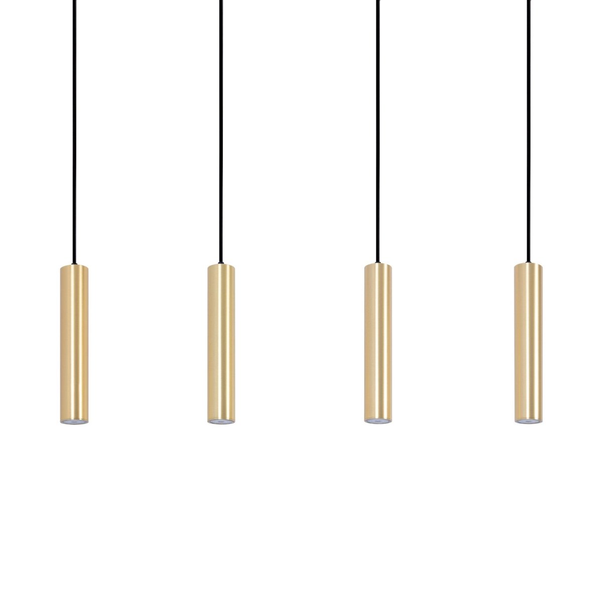 Lámpara colgante minimalista cuádruple "Bila 4" - GU10 - Barcelona Led-Decoración