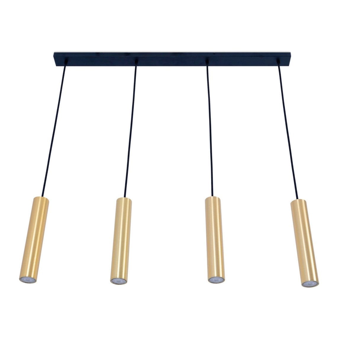 Lámpara colgante minimalista cuádruple "Bila 4" - GU10 - Barcelona Led-Decoración