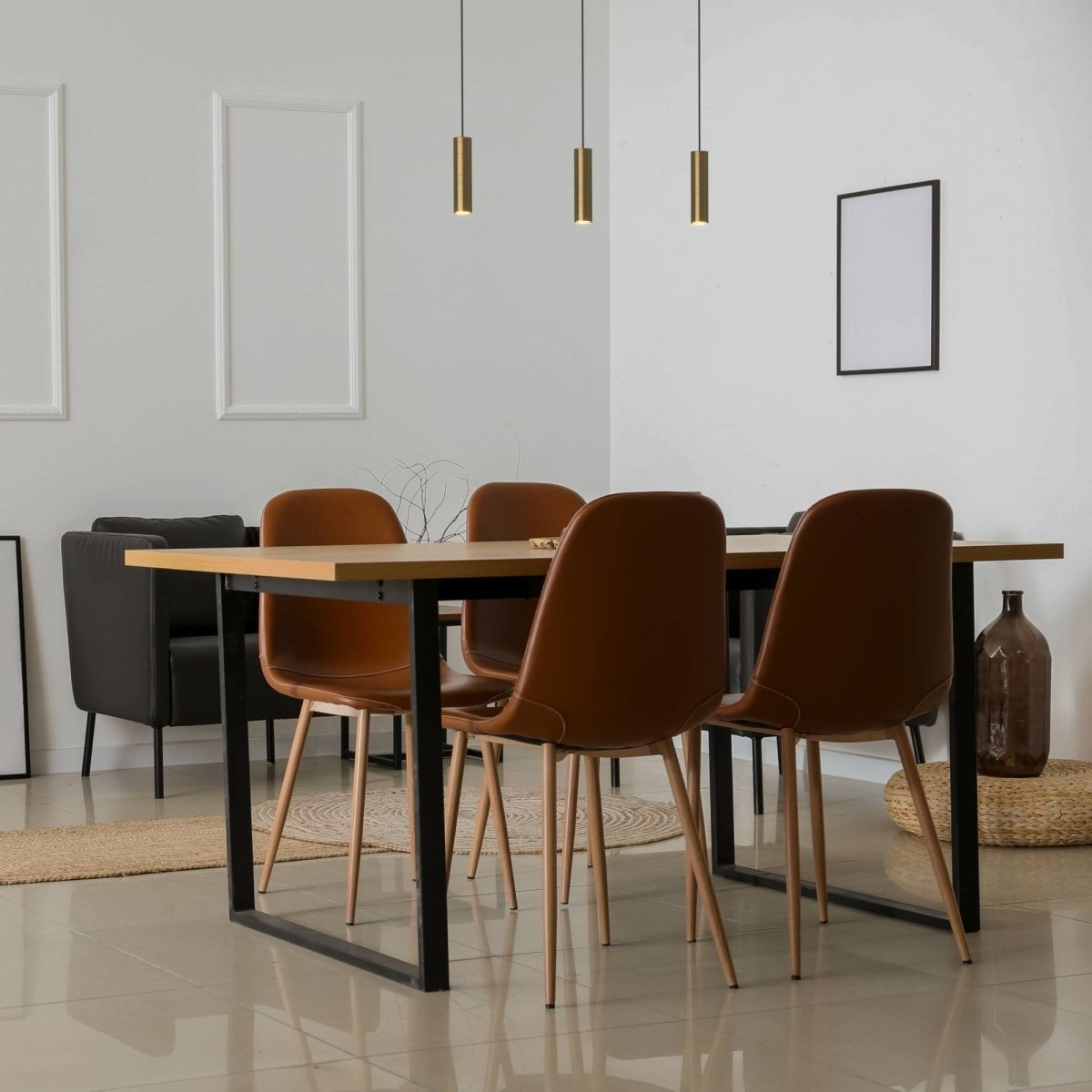 Lámpara colgante minimalista "Bila" - GU10 - Barcelona Led-Decoración